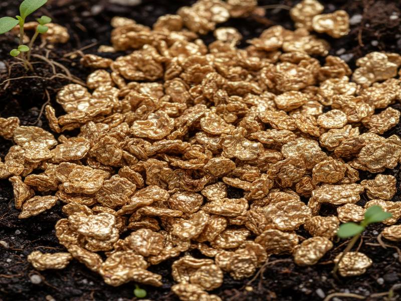 Vermiculite horticole dorée et expansée